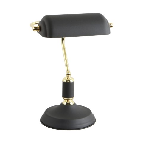 A2048-BK ROMA LAMPA BIURKOWA CZARNO-ZŁOTA/BLACK-GOLD