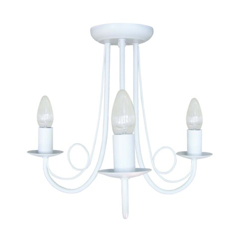 Lampa wisząca Perła 5xE14 biała LP-020/5P white