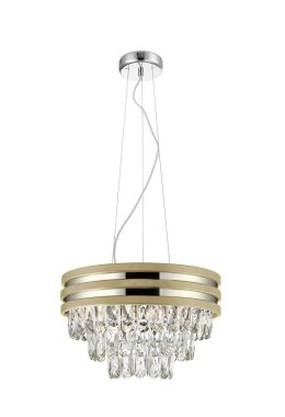 P0525-04A-F4V6 NAICA LAMPA WISZĄCA ZŁOTA/GOLD