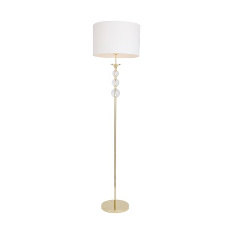 RLL93163-1GW REA II LAMPA PODŁOGOWA ZŁOTO-BIAŁA/GOLD-WHITE