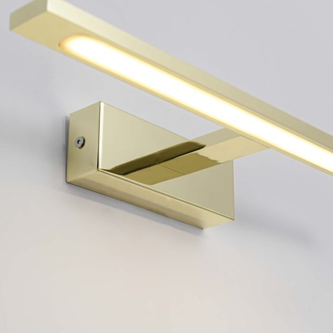 Kinkiet Isla średni 3000K 1xLED złoty IP44 GS-LWB-12W/3 GOLD Kinkiet Isla średni 3000K 1xLED złoty IP44 GS-LWB-12W/3 GOLD
