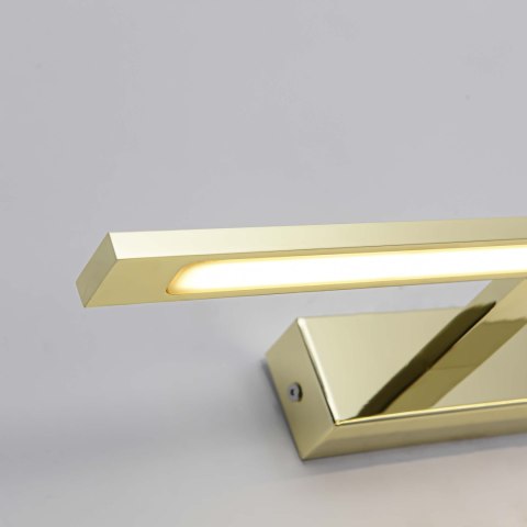 Kinkiet Isla średni 3000K 1xLED złoty IP44 GS-LWB-12W/3 GOLD Kinkiet Isla średni 3000K 1xLED złoty IP44 GS-LWB-12W/3 GOLD