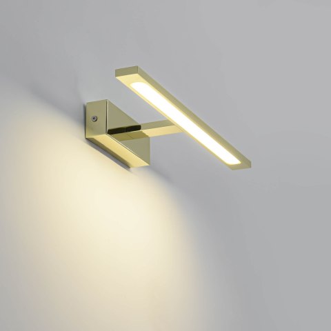 Kinkiet Isla średni 3000K 1xLED złoty IP44 GS-LWB-12W/3 GOLD Kinkiet Isla średni 3000K 1xLED złoty IP44 GS-LWB-12W/3 GOLD