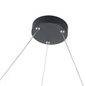 Lampa wisząca Midway mała triangle 1xLED czarna LP-033/1P S BK Triangle