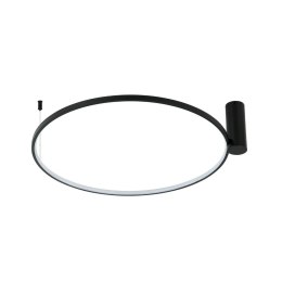 Plafon Ring S 4000K 1xLED czarny LP-909/1C 4S BK