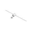 Kinkiet Modern Slim L 1xLED biały IP44 LP-777/1W L WH