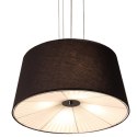 Lampa wisząca Bali 4xE27 czarna LP-1322/1P BK