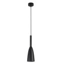 Lampa wisząca Solin wisząca 1xE27 czarna LP-181/1P BK