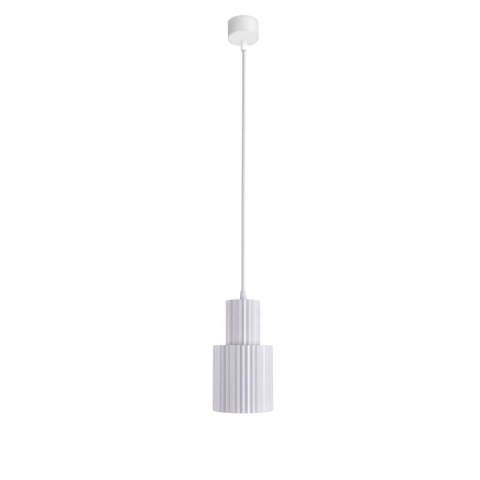 Lampa wisząca Tokio tuba duża 1xE27 biała LP-787/1P L WH Lampa wisząca Tokio tuba duża 1xE27 biała LP-787/1P L WH