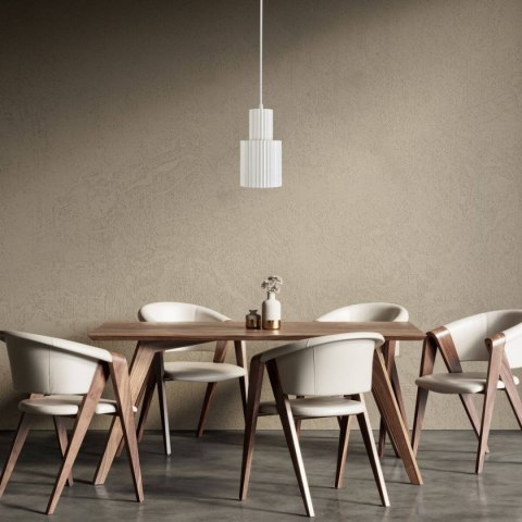 Lampa wisząca Tokio tuba duża 1xE27 biała LP-787/1P L WH Lampa wisząca Tokio tuba duża 1xE27 biała LP-787/1P L WH