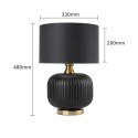 Lampa stołowa Tamiza mała 1xE27 czarna LP-1515/1T small