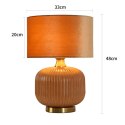 Lampa stołowa Tamiza mała 1xE27 złota LP-1515/1T small gold