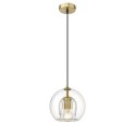 Lampa wisząca Arette 1xE27 złota/transparentna LP-133/1P