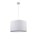 Lampa wisząca Flowers dziecięca 1xE27 biała LP-686/1P