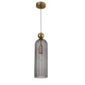 Lampa wisząca Piega 1xE14 smoked LP-939/1P