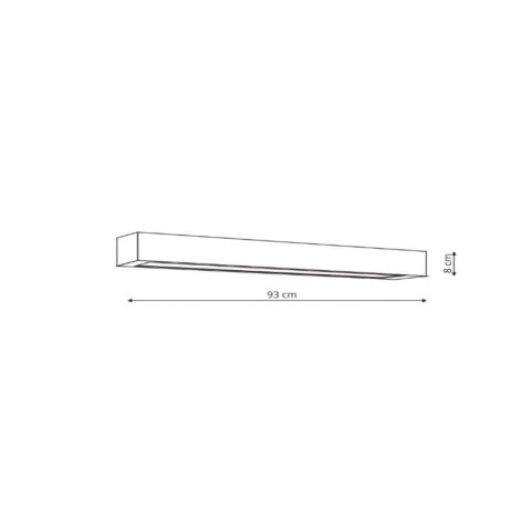 Kinkiet Ibros duży CCT 1xLED czarny GS-LWA-12W BK CCT Kinkiet Ibros duży CCT 1xLED czarny GS-LWA-12W BK CCT