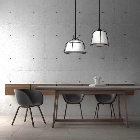 Lampa wisząca Dritto 1xE27 mała biała LP-123/1P S WH Lampa wisząca Dritto 1xE27 mała biała LP-123/1P S WH