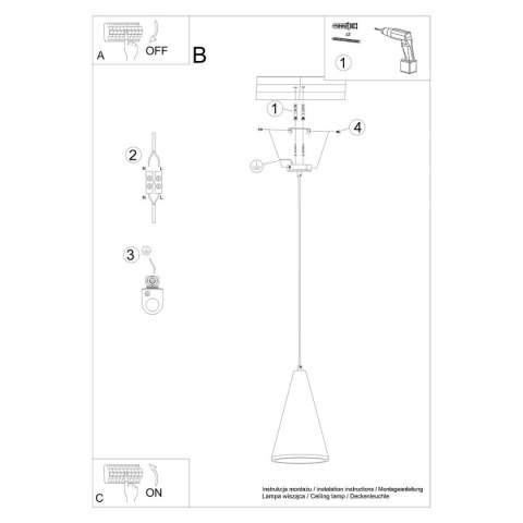 Lampa wisząca LOGE Lampa wisząca LOGE