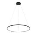 Lampa wisząca Ring średni CCT 1xLED czarny LP-909/1P M BK CCT