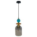 Lampa wisząca Tropea 1xE27 dymna, średnia LP-2004/1P M SM