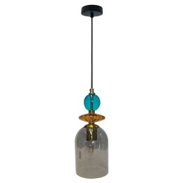 Lampa wisząca Tropea 1xE27 dymna, średnia LP-2004/1P M SM