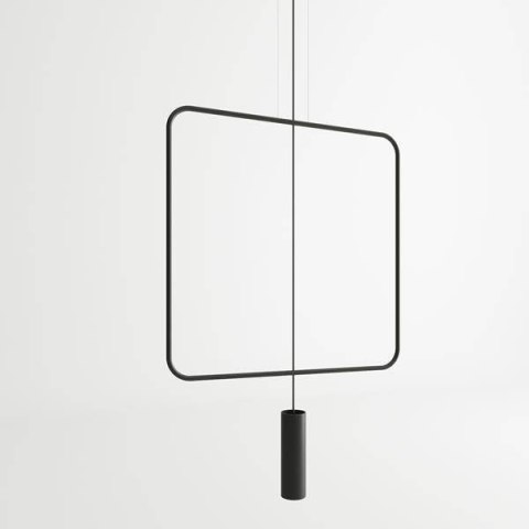 Lampa wisząca RANA 1 czarna Lampa wisząca RANA 1 czarna
