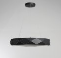 Lampa wisząca Reus 1xLED czarna LP-8069/1P LED BK