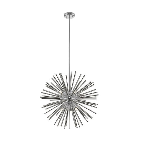 P0491-09F-F4AN URCHIN LAMPA WISZĄCA CHROME