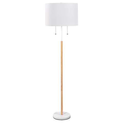 Lampa stojąca Fogo 2xE27 biała LP-0304/2F WH