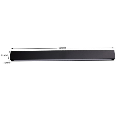 Kinkiet Ibros duży CCT 1xLED czarny GS-LWA-12W BK CCT Kinkiet Ibros duży CCT 1xLED czarny GS-LWA-12W BK CCT