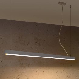 Lampa wisząca PINNE 117 szara 3000K