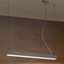 Lampa wisząca PINNE 67 szara 3000K