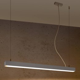 Lampa wisząca PINNE 90 szara 3000K