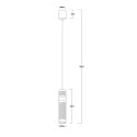 Lampa wisząca Ambiente LED CCT chrom LP-1510/1P CH