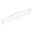 MAXLIGHT M0001D LAMPA MAGNETYCZNA LINIOWA SYSTEM DALI 12W 634LM 3000K