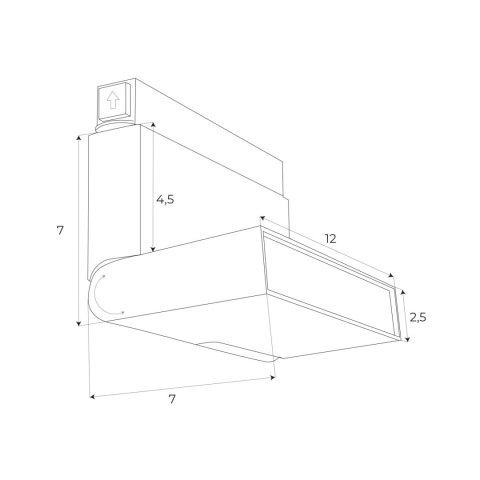 MAXLIGHT M0007Z LAMPA MAGNETYCZNA ŁAMANA SYSTEM ZIGBEE 6W 323LM 2700/5000K MAXLIGHT M0007Z LAMPA MAGNETYCZNA ŁAMANA SYSTEM ZIGBEE 6W 323LM 2700/5000K