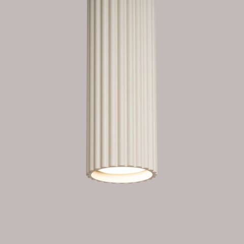 Lampa wisząca KARBON 1 beżowy Lampa wisząca KARBON 1 beżowy