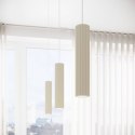 Lampa wisząca KARBON 1 beżowy