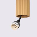 Lampa wisząca KARBON 1 złoty