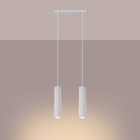 Lampa wisząca KARBON 2 biały Lampa wisząca KARBON 2 biały