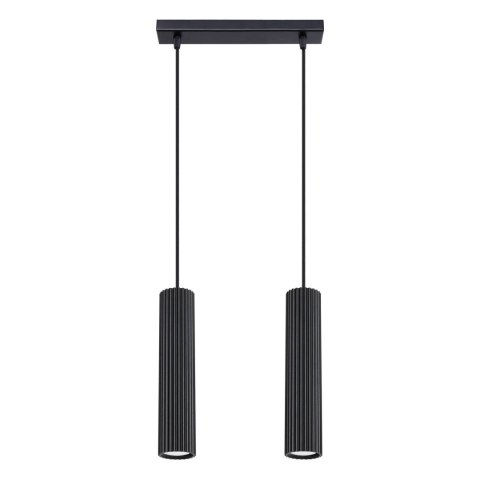 Lampa wisząca KARBON 2 czarny Lampa wisząca KARBON 2 czarny