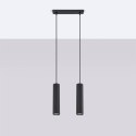Lampa wisząca KARBON 2 czarny