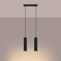 Lampa wisząca KARBON 2 czarny