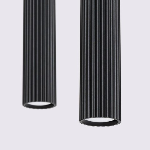Lampa wisząca KARBON 2 czarny Lampa wisząca KARBON 2 czarny