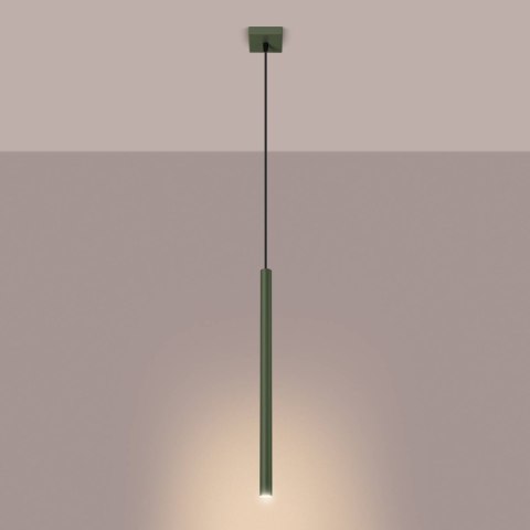 Lampa wisząca PASTELO 1 zielona oliwka Lampa wisząca PASTELO 1 zielona oliwka