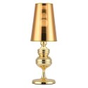 Lampa stołowa QUEEN złota 18 cm