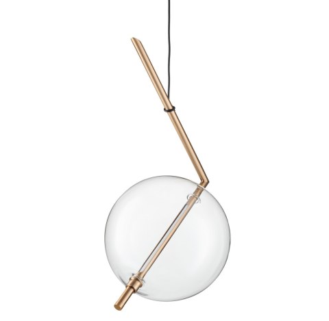 Lampa wisząca AMORE - 1 LED złota 24 cm Lampa wisząca AMORE - 1 LED złota 24 cm