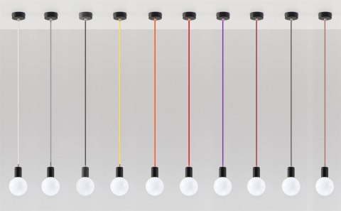 Lampa wisząca EDISON czarna Lampa wisząca EDISON czarna