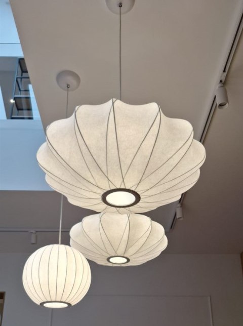 Lampa wisząca SILK biała 40 cm Lampa wisząca SILK biała 40 cm
