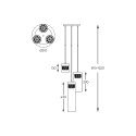 P0389-03D-F7AC GEM LAMPA WISZĄCA